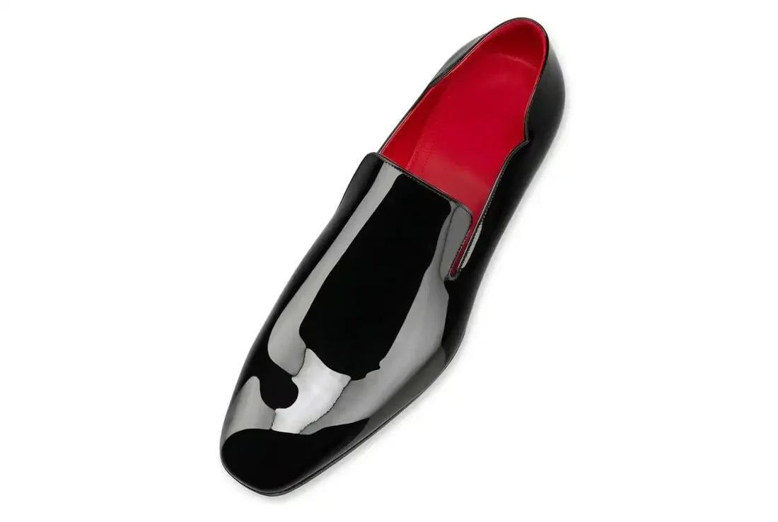Black Patent Leather Loafers - Men's Dress Shoes | CpaBossFootwear